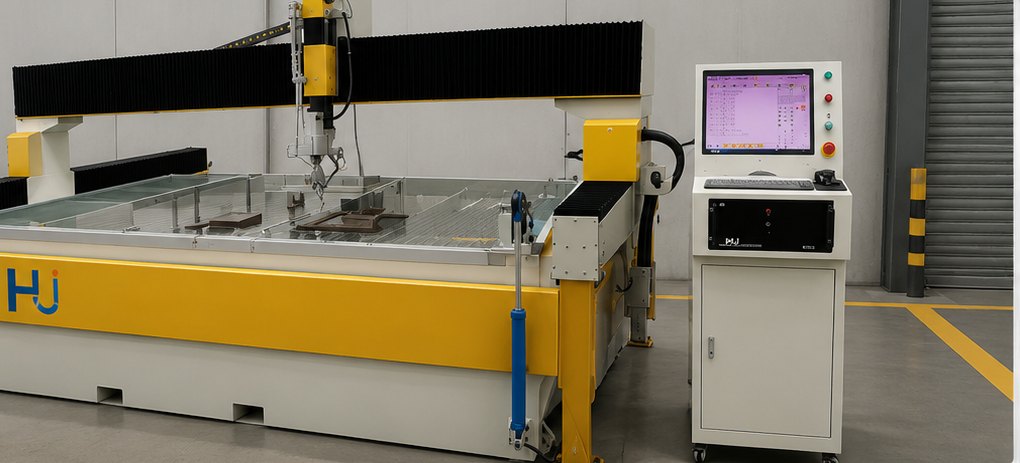 HamanTech CNC water jet cutting machine